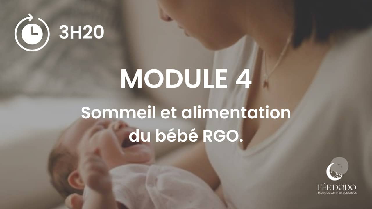 sommeil bébé RGO