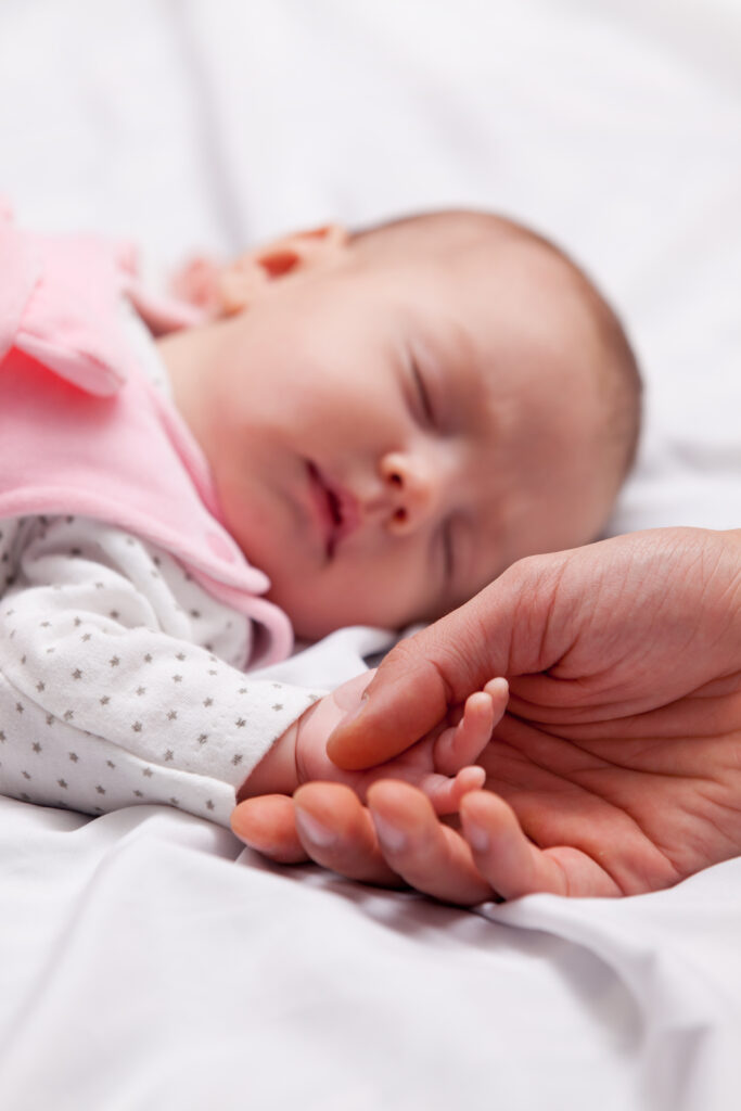 Little baby is sleeping nos missions