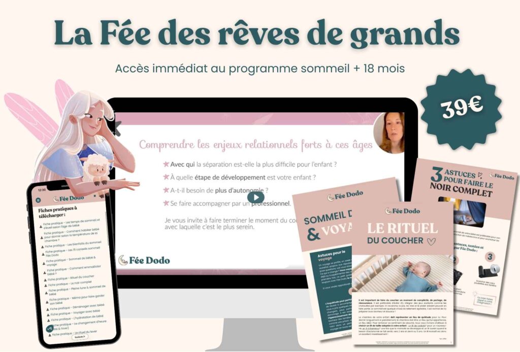 sommeil enfant de plus de 18 mois